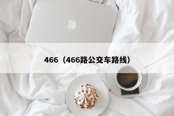 466（466路公交車(chē)路線(xiàn)）