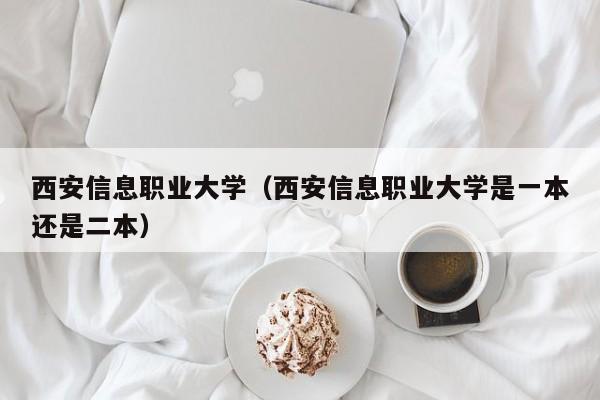 西安信息職業大學（西安信息職業大學是一本還是二本）