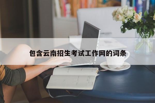 包含云南招生考試工作網的詞條