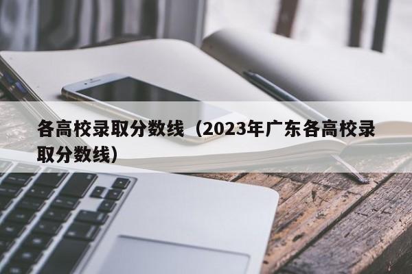 各高校錄取分數線（2023年廣東各高校錄取分數線）