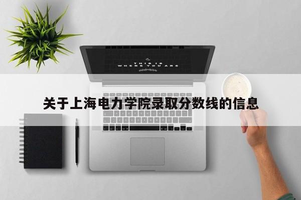 關于上海電力學院錄取分數線的信息